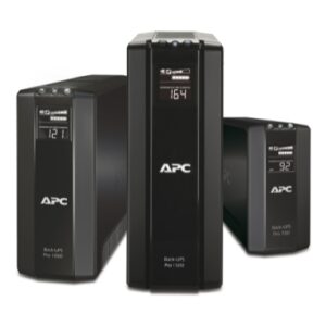 APC Back-UPS Pro, 1500VA/865W, Tower, 230V, 6x 6A Indian outlets, AVR, LCD, User Replaceable Battery