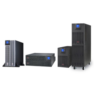 APC Easy UPS On-Line, 10kVA/10kW, Tower, 230V, Hard wire 3-wire(1P+N+E) outlet, Intelligent Card Slot, LCD